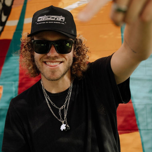Black DC Trucker Hat