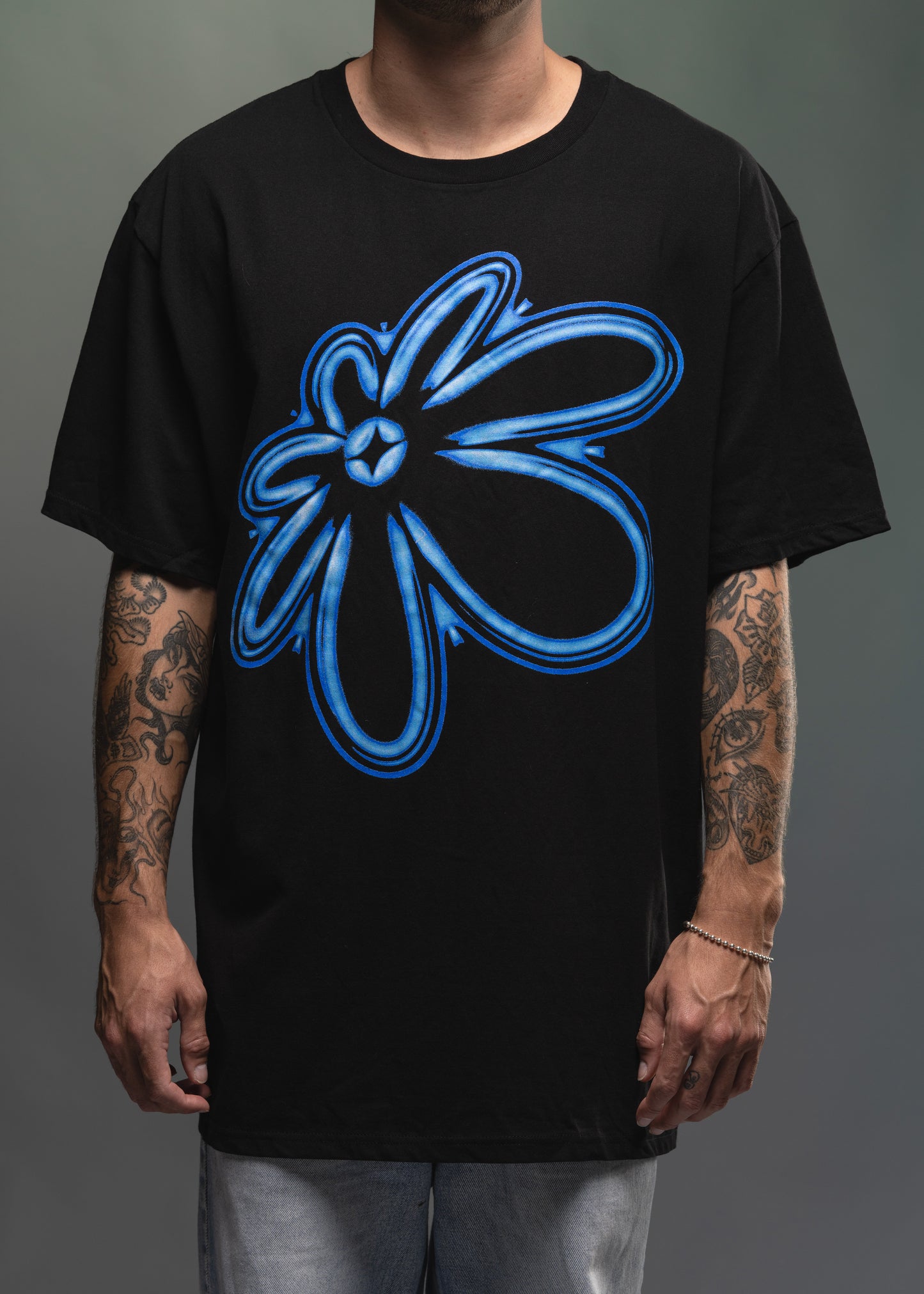 Black DC Tee