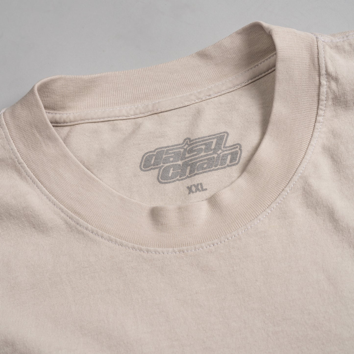 Tan DC Tee
