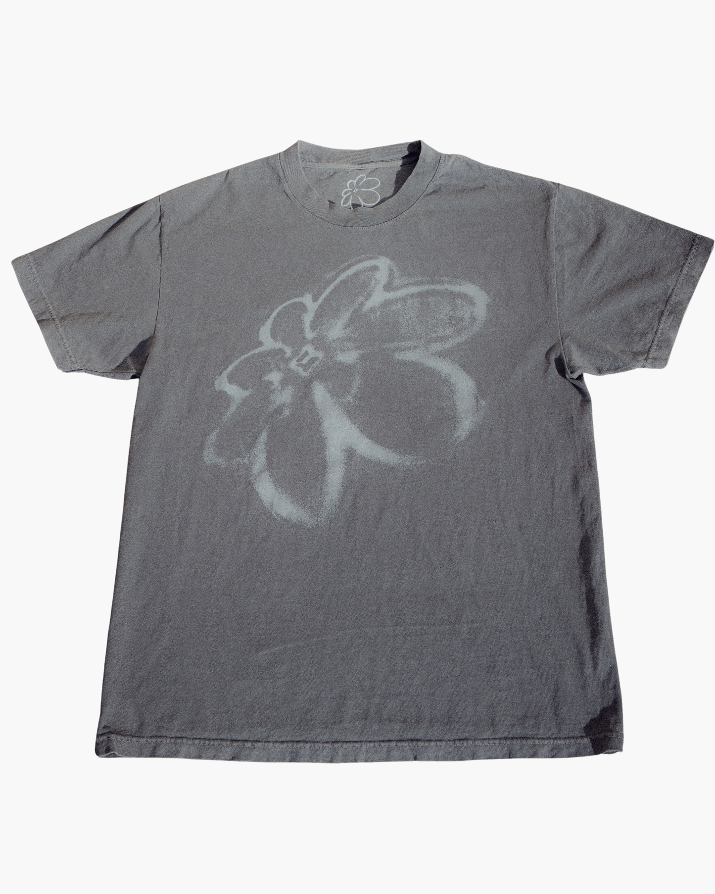 Faded Black Daisy Tee