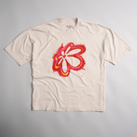 Tan DC Tee